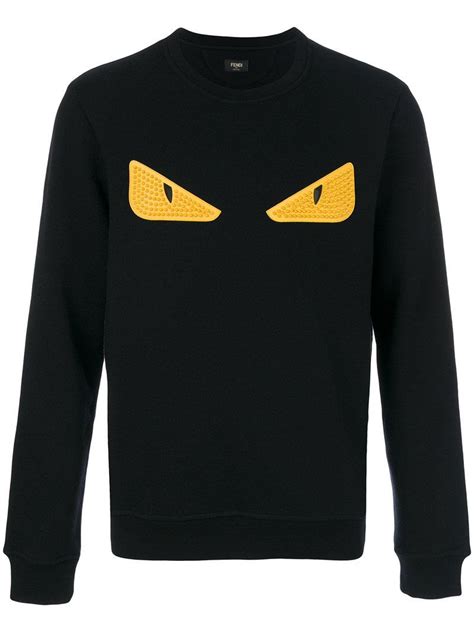 fendi shirt monster eyes|fendi monster eyes sweatshirt.